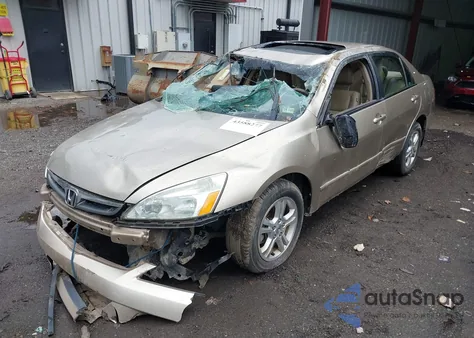 2006 Honda Accord 2.4 Ex из США, поврежденный, VIN 1HGCM56876A176527